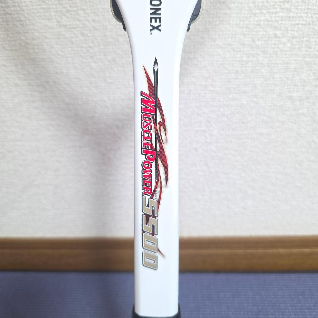 437【極美品】MasclePower 5500 ソフトテニスラケット - メルカリ