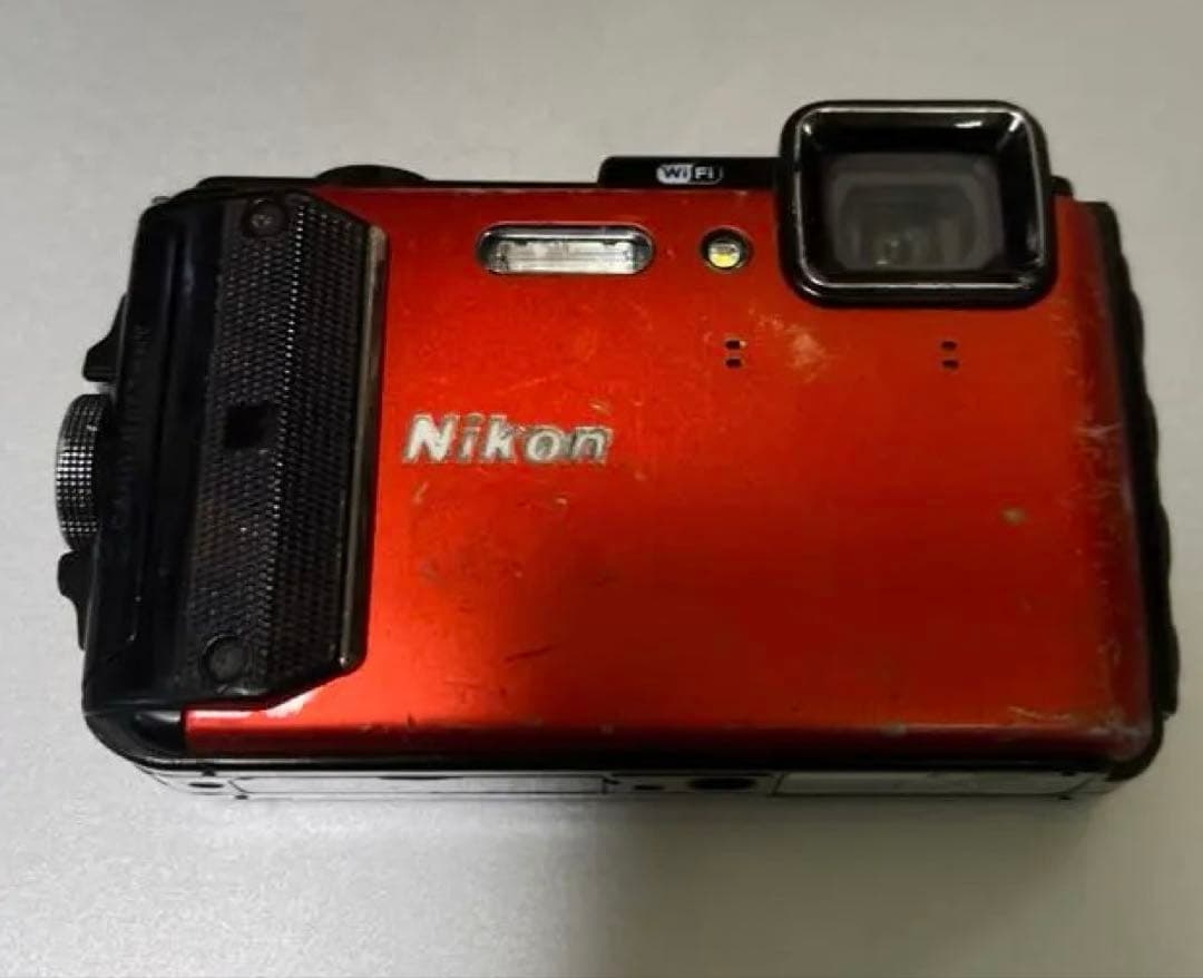 t*u様 NikonニコンcoolpixAW130 オレンジ　本体、バッテリーの Amazon | Nikon - Coolpix AW130 16.0メガピクセル防水デジタルカメラ