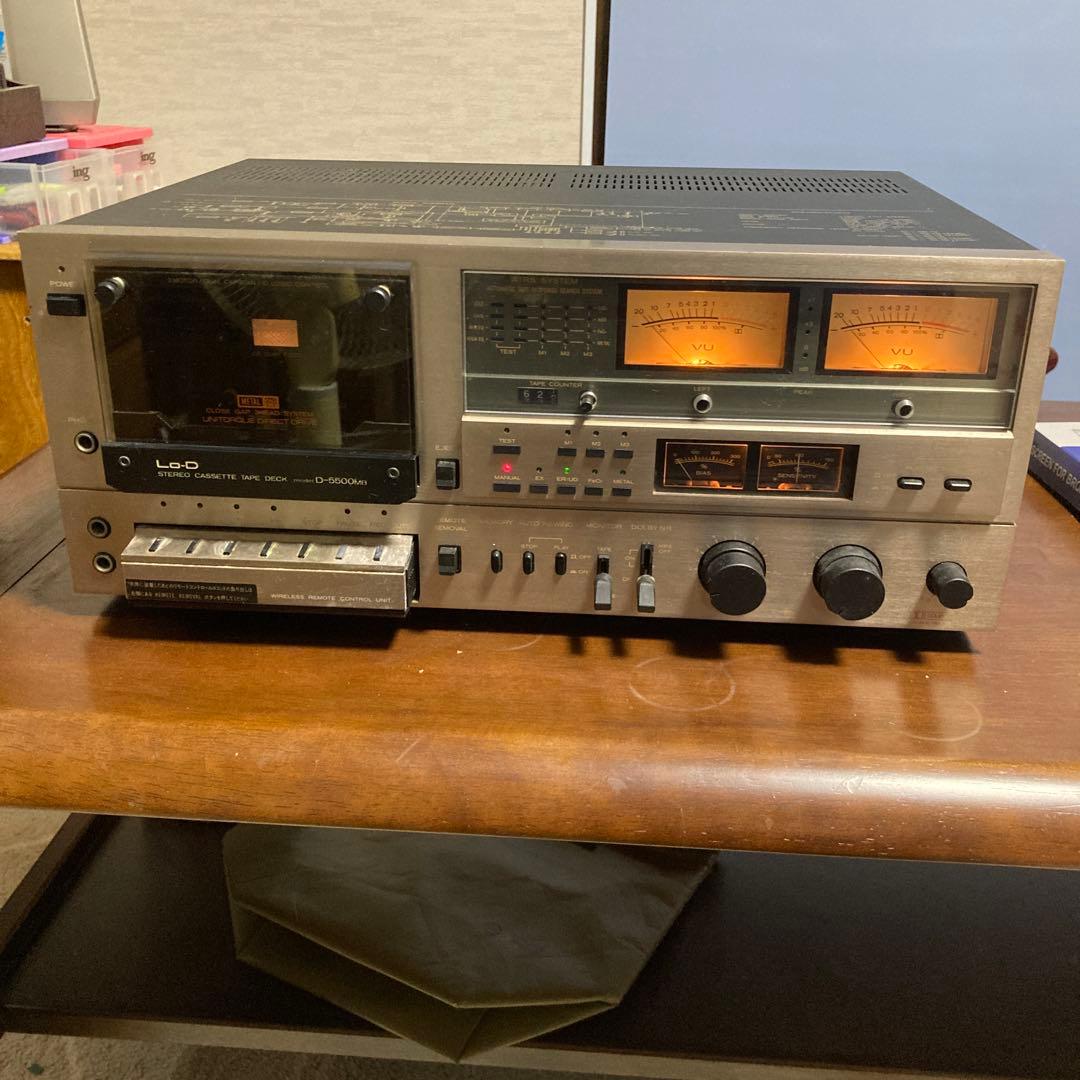 Lo-D ローディー D-5500MB カセットデッキ メカ不良 現状品 日立 カセットデッキ ローディ D-5500MB ｜出張買取MAX