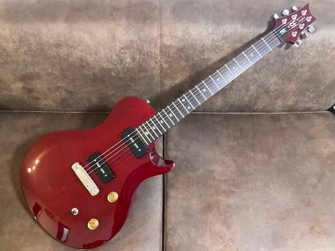 ギター PRS Paul Reed Smith SE Soapbar P-90 PRS SE Soapbar - Vintage Cherry | Sweetwater