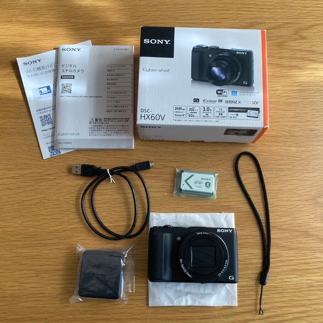 SONY DSC-HX60V コンパクトデジタルカメラ Amazon.com : SONY DSC-HX60V Digital Still Camera Cyber-shot, Black
