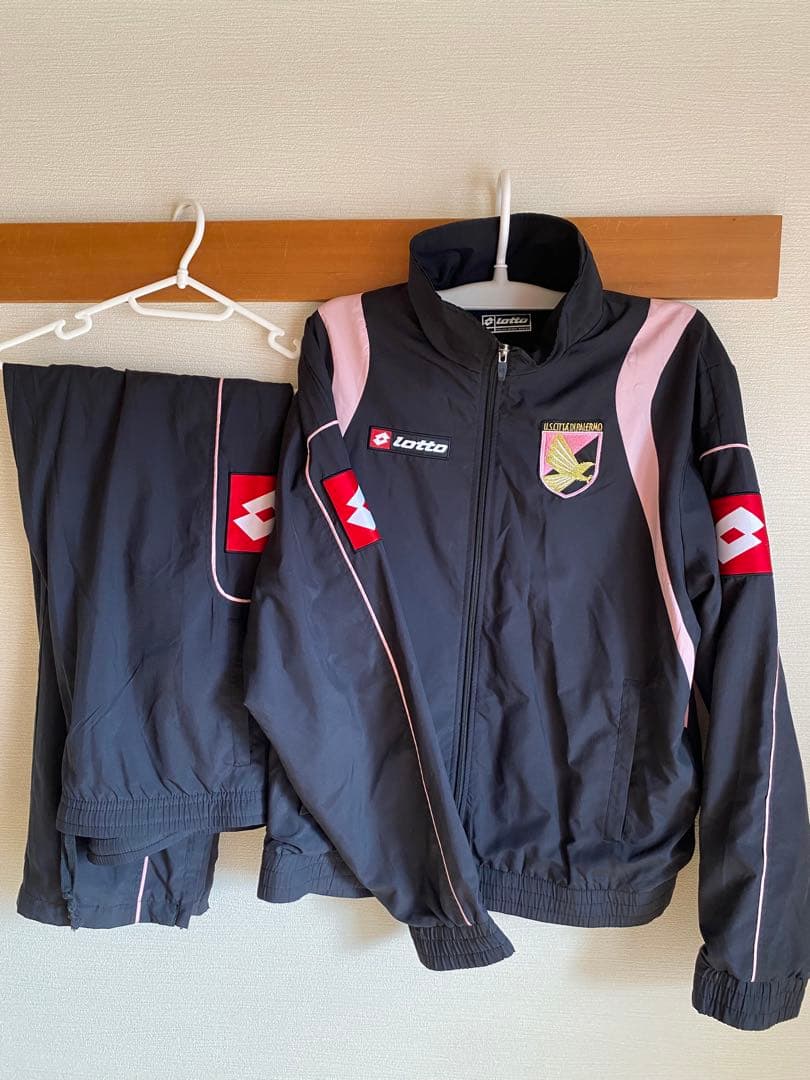 Lotto セリエA パレルモFC ウーブンジャケット 上下 Lotto セリエA パレルモFC ウーブンジャケット 上下