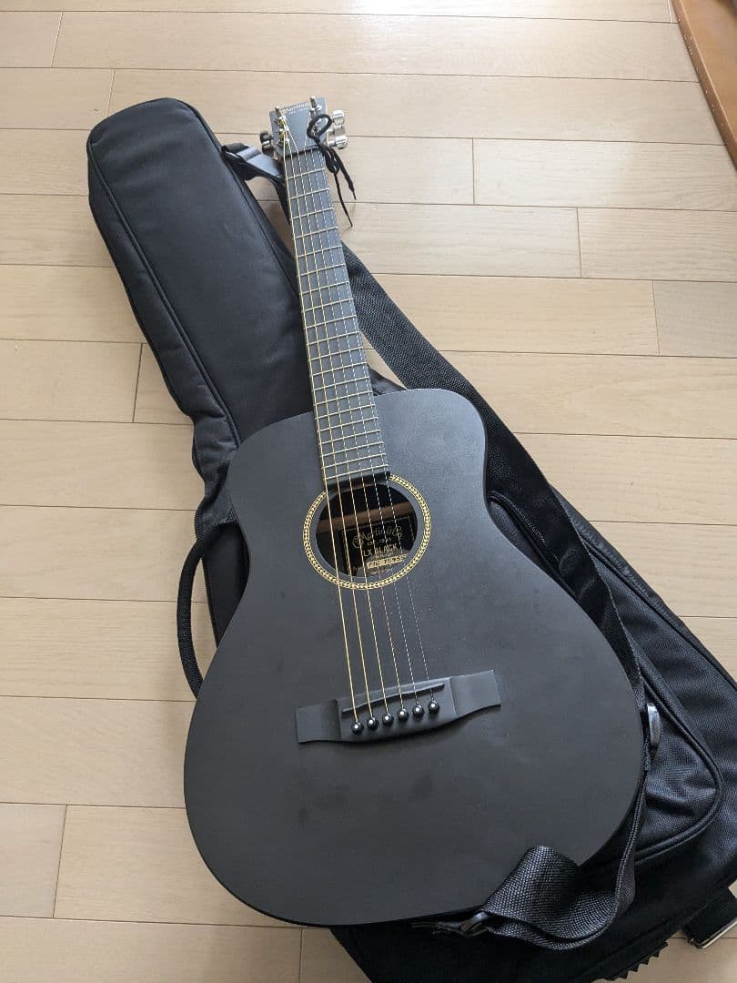 martin LX black　リトルマーチン Martin LX Black Little Martin Travel Acoustic Guitar in Jett Black