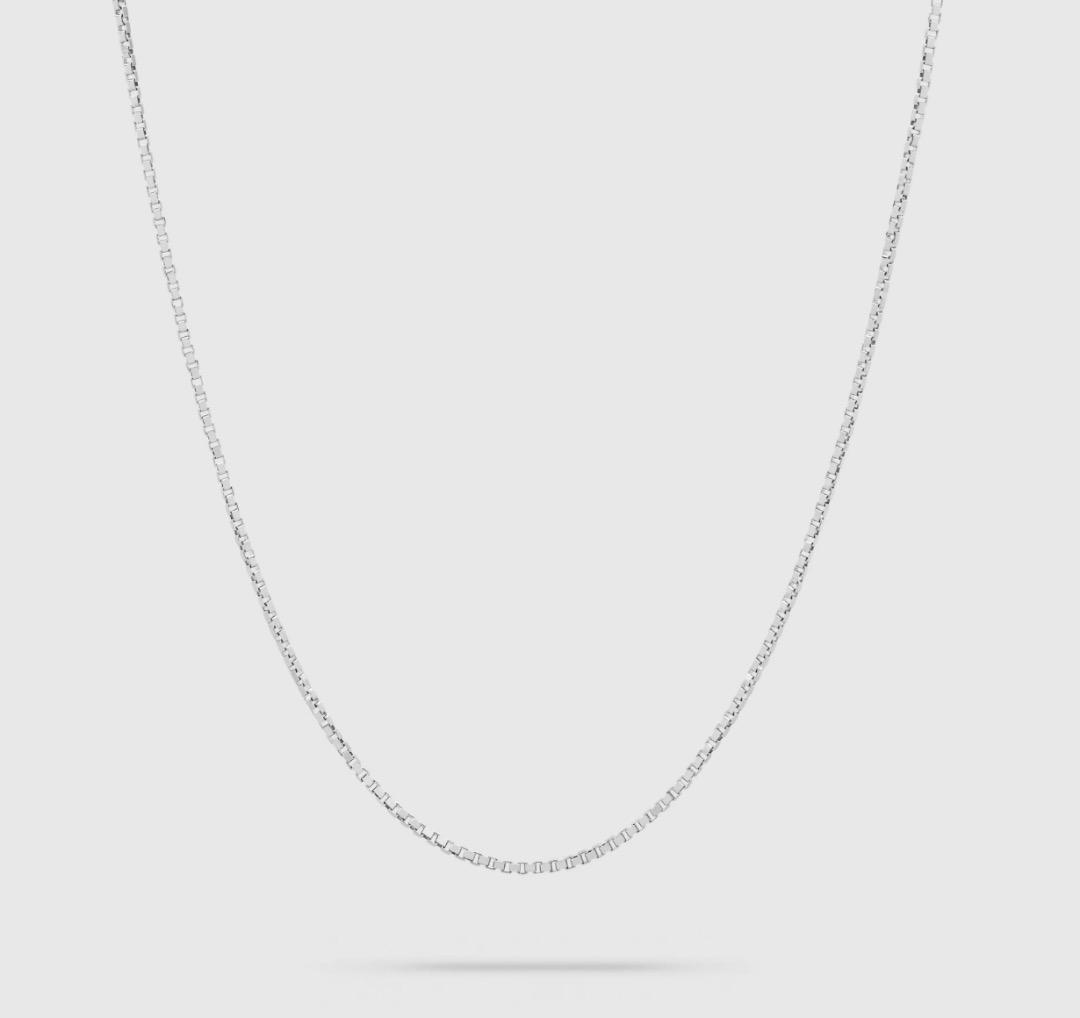 新品正規品【Tom Wood】スクエアチェーン シルバー ネックレス TOM WOOD（トムウッド） ネックレス Square Chain 24.5inch スクエア