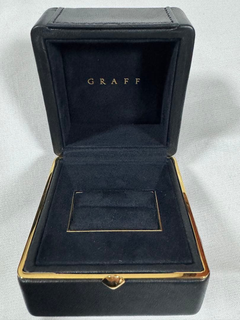 GRAFF リング用　ボックス　ショッパー　セット　空箱 グラフ GRAFF 空箱 ジュエリー リング 空箱 ボックス GRAFF グラフ