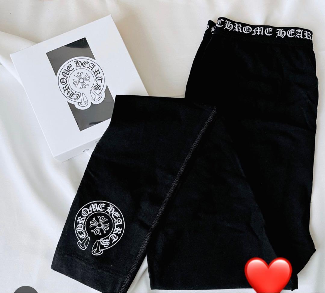 CHROME HEARTS ブラックレギンス ボックス付き 楽天市場】≪Brand new≫Chrome Hearts Men's Black Long Johns