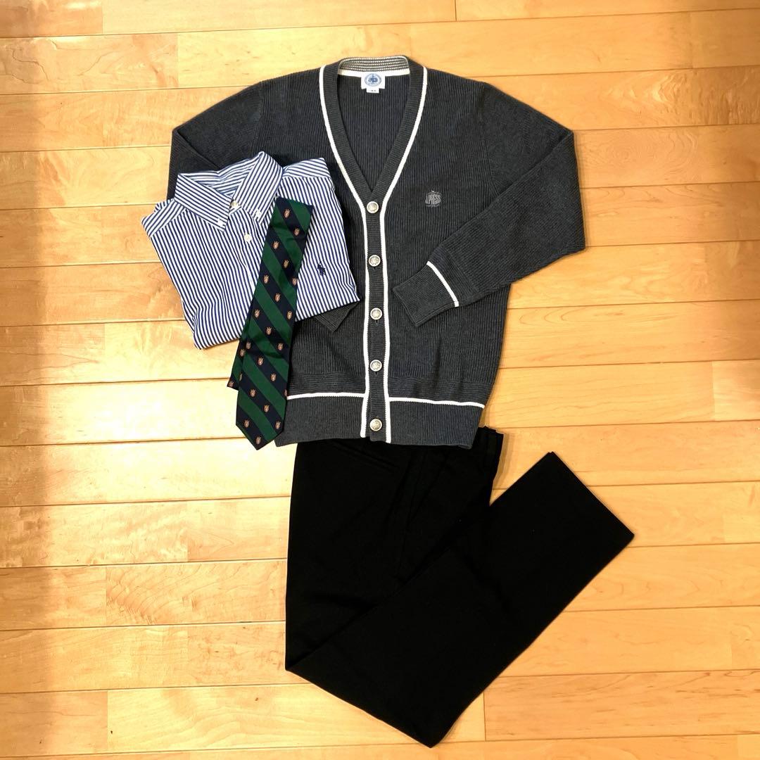 ［美品］男の子150 卒業式4点セット　Ralphシャツ 楽天市場】卒業式 スーツ 男の子 レンタル 【3月利用分】 ブランド