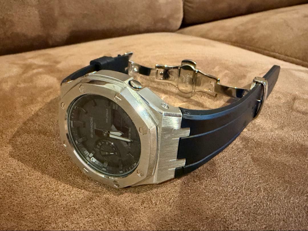 ※訳あり特価 新品本体付き G-SHOCK カシオーク メタルカシオーク カシオ】スタイリッシュなメタル×ブルーの世界へ｜オリジンと