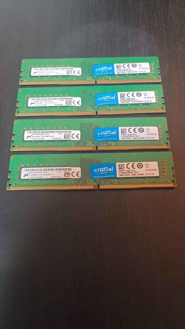 メモリ crucial DDR4-2666 64GB (16GB 4枚) Amazon | Crucial ノートPC用増設メモリ 16GB(8GBx2枚) DDR4 2400MT/s