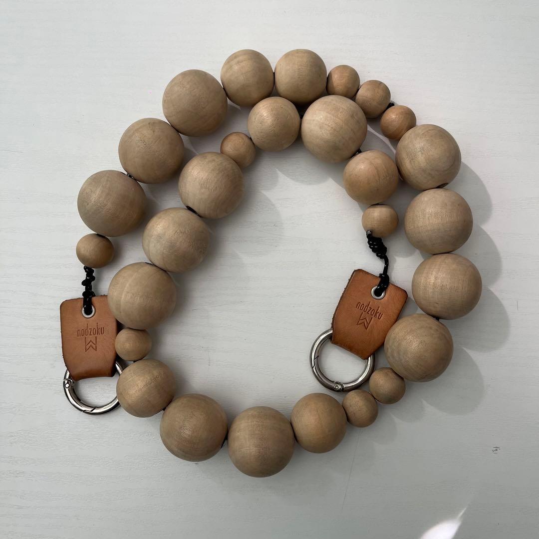 nodzoku ウォレットチェーン　木 中古・古着通販】nodzoku (ノゾク) ウッドボールウォレットチェーン