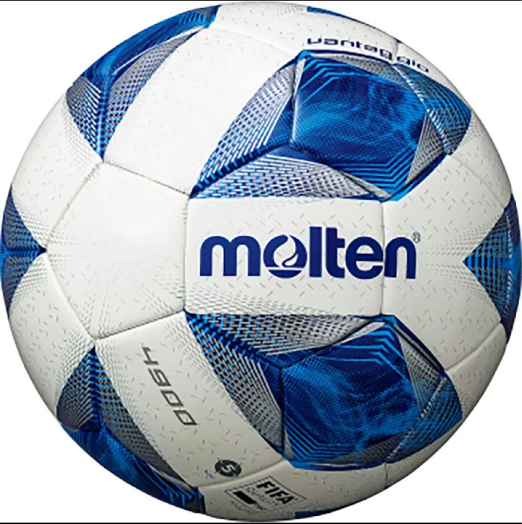 【新品】 ヴァンタッジオ4900 F5A4900 サッカー 5号　3球セット molten（モルテン） サッカーボール ヴァンタッジオ4900 芝用 5号球