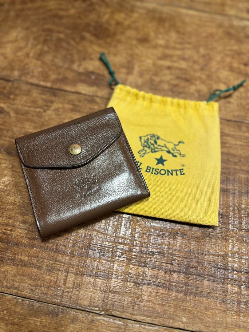 IL BISONTE★ウォレット ダークブラウン/折り財布/こげ茶 ウォレット | 折財布 | 財布 | オンラインストア | IL BISONTE (イル