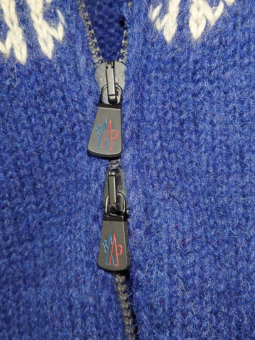 ぽ*ん様 モンクレール マグリオーネ トリコット カーディガン アルパカ