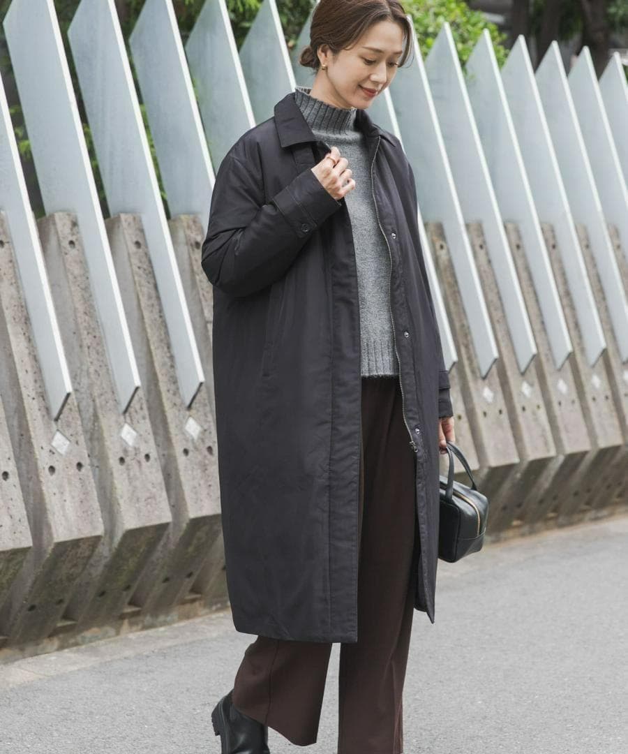 新品◆ステッチレスライトダウンロングコート《BLACK》◆DOORS ドアーズ