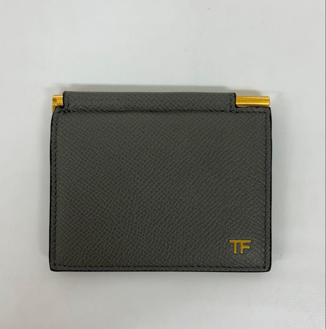 TOM FORD トムフォード マネークリップ グレー TOM FORD（トムフォード） ◇トムフォード◇メンズ マネークリップ