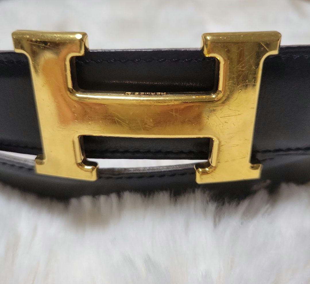 エルメス リバーシブルベルト《コンスタンス》70Y金具 メンズ レディース