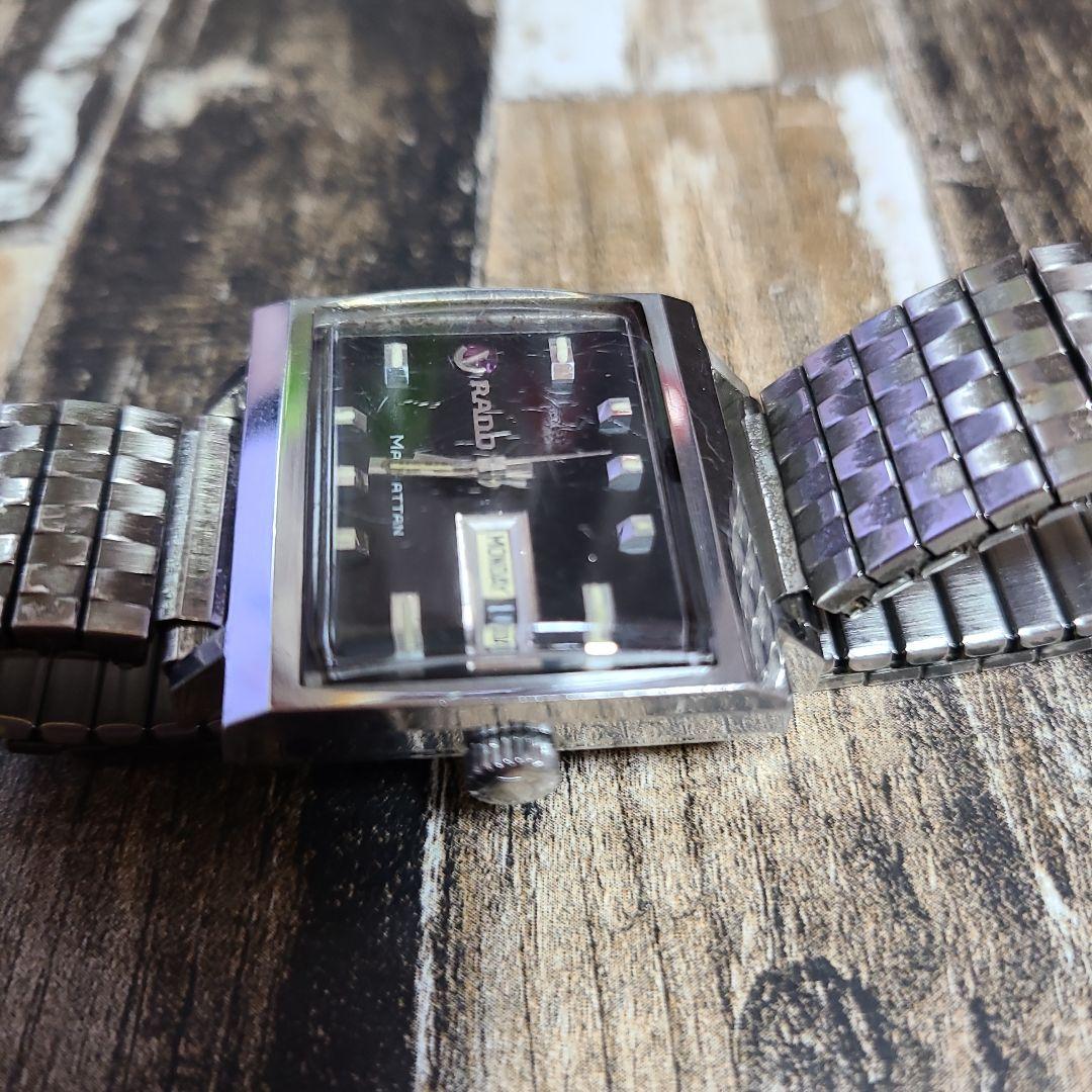 samu4464様専用 RADO Manhattan 時計 金属ベルト希少 - メルカリ