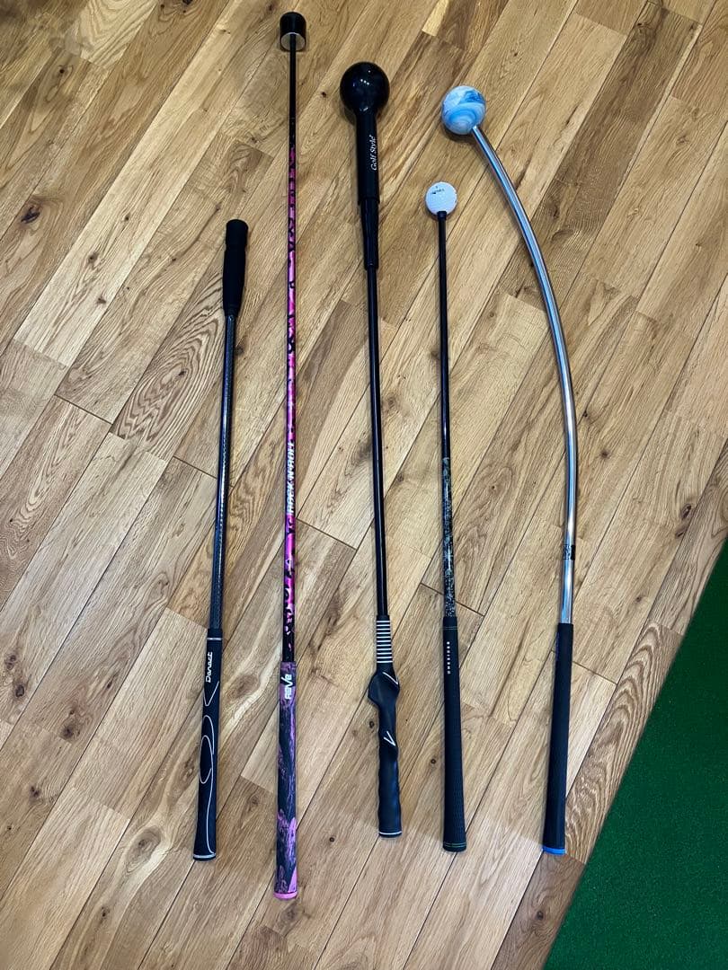 格安です！ゴルフスイング練習器具まとめ売り　Donact、フレループなど Danact ゴルフ練習器具 スイング 素振り ゴルフ練習スイング器具