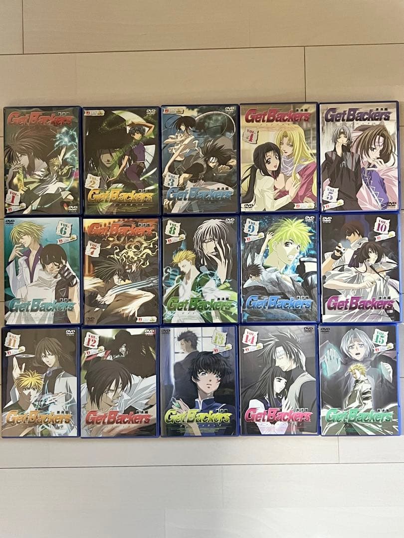 セ*ン様 ゲットバッカーズ　GetBackers DVD まとめ売り DVD 17巻セット ゲットバッカーズ 奪還屋 Get Backers 〇｜トレファク