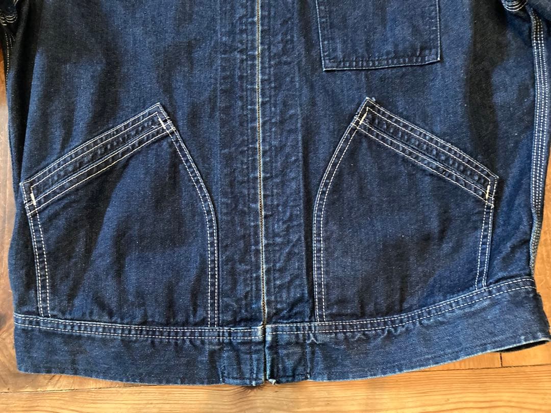 Lee 91-B 濃紺 0491 デニムワークジャケットL - メルカリ