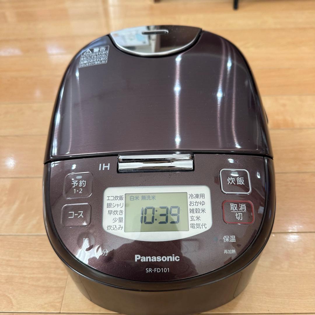 Panasonic IH炊飯器　SR-FD101 2021年製 ヨドバシ.com - パナソニック Panasonic IHジャー炊飯器 2段IH