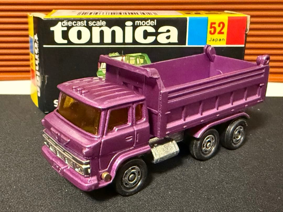トミカ 黒箱 日本製 日野 ダンプカー 160】トミカ 黒箱 日本製 日野 ダンプカー - メルカリ