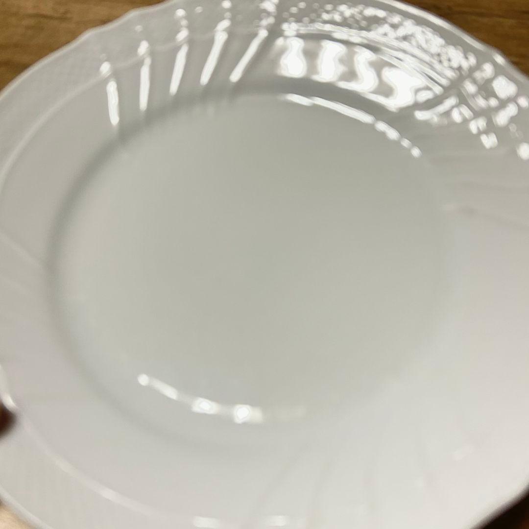 リチャードジノリ ベッキオホワイト 19.4cm プレート 5枚セット