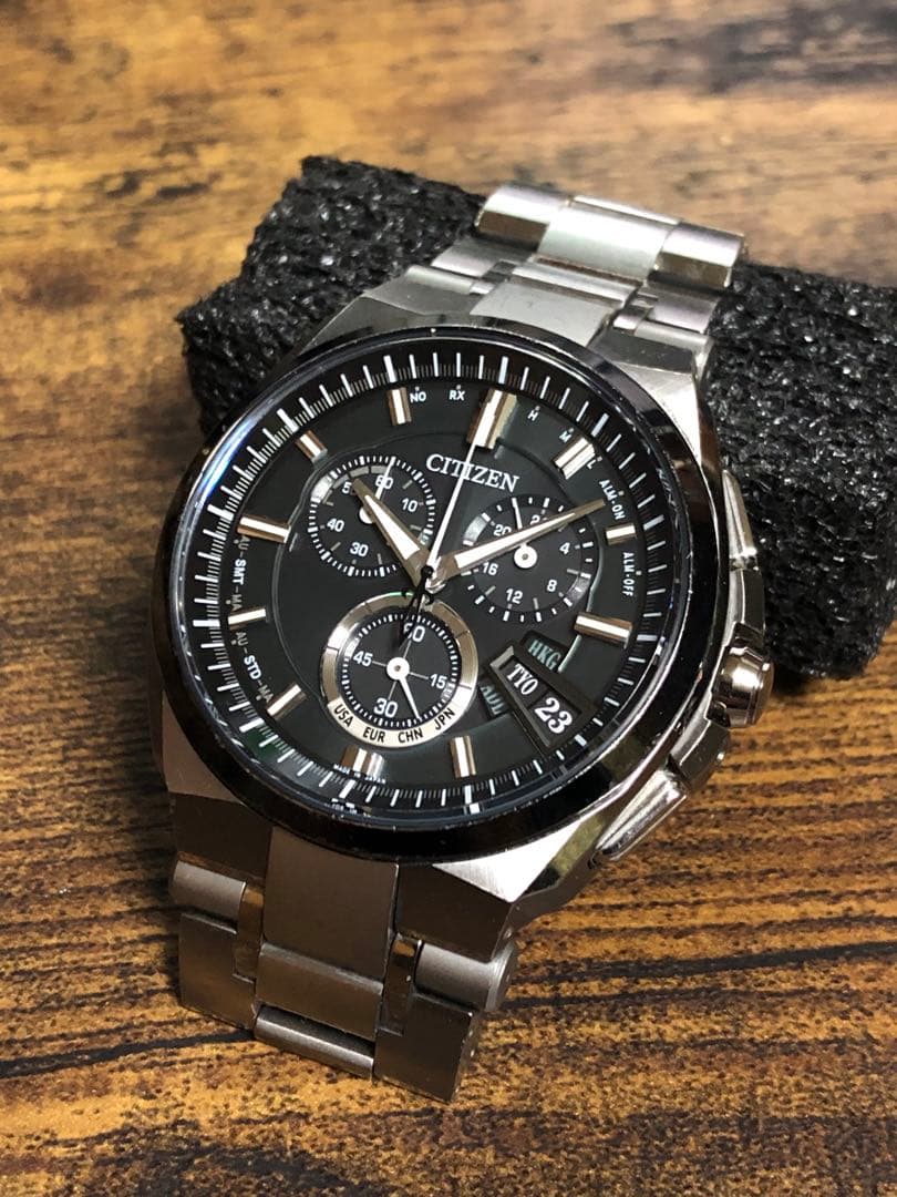 CITIZEN アテッサ クロノグラフ H610-T018068 エコドライブ 楽天市場】【CITIZEN】シチズン アテッサ クロノグラフ H610-T018068