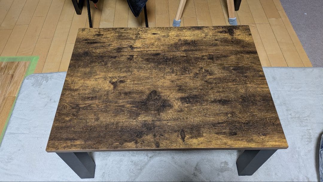 ダークブラウン　木製こたつ　ニトリ リビングこたつ(フロットR 105 VBR) | ニトリネット【公式】 家具