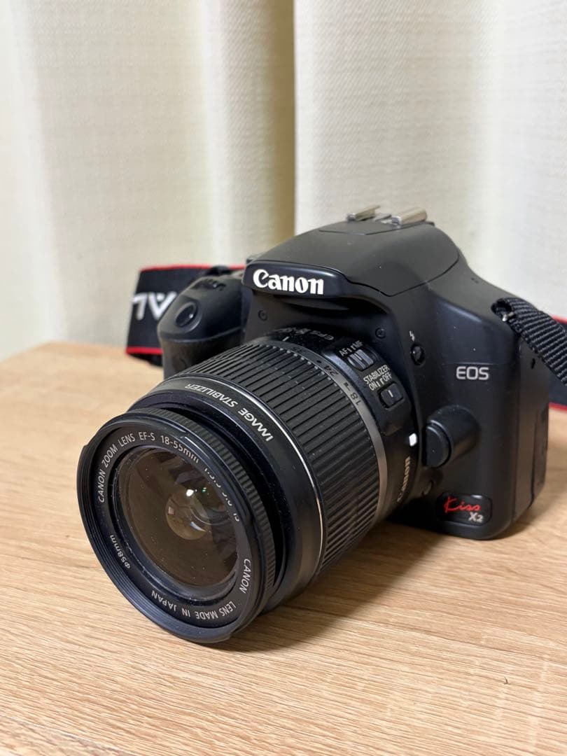 Canon EOS Kiss X2 デジタル一眼レフ 本体レンズ 【ジャンク品】 EOS Kiss デジタル一眼 WiFi 中古 CANON キヤノン X2 レンズキット
