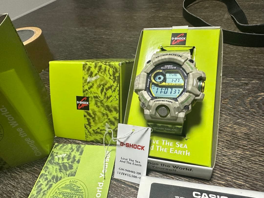 未使用 付G-SHOCK GW-9404KJ-3JR レンジマン　CASIO GW-9404KJ-3JR | Rangeman Love The Sea And The Earth