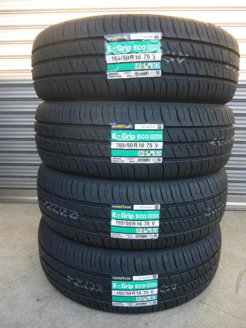 2025年製 新品4本グッドイヤーEG02 165/50R16
