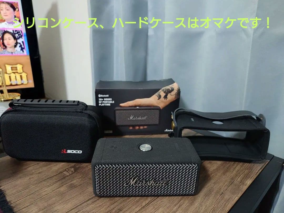 Marshall Emberton II ワイヤレススピーカー Amazon.com: Marshall Emberton II Portable Bluetooth Speaker, Black