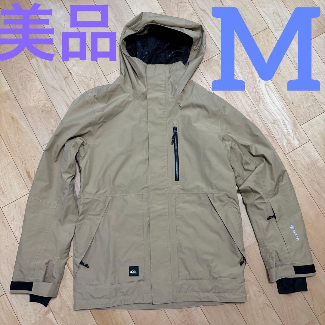 【美品】 QUIKSILVER クイックシルバー GORE-TEX ウェア Quiksilver（クイックシルバー） スノージャケット メンズ GORE-TEX