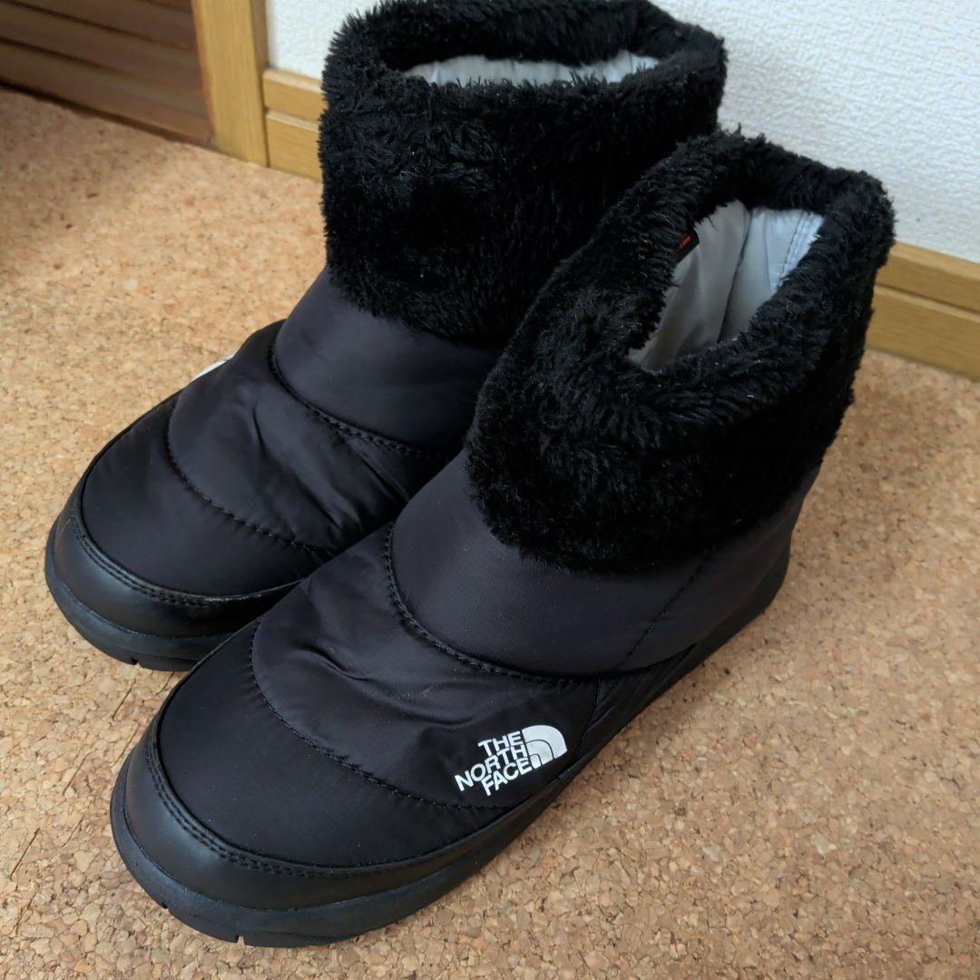 THE NORTH FACE スノーブーツ ブラック THE NORTH FACE（ザ ノースフェイス） 氷・雪に滑らない ノース