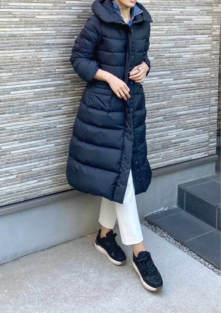 ⭐️美品⭐️ユニクロ ジルサンダー ロングダウンジャケットS 美品 UNIQLO ユニクロ +J ダウンロングコート ブラック S 商品番号