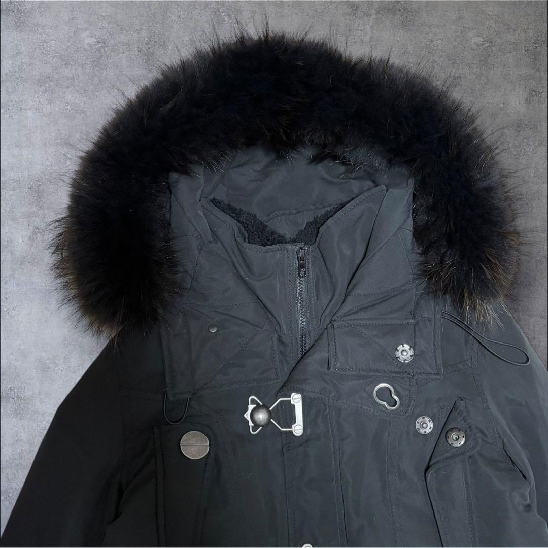 SLY 2way ファー付き バックルジャケット 平成ギャル ダークコア y2k