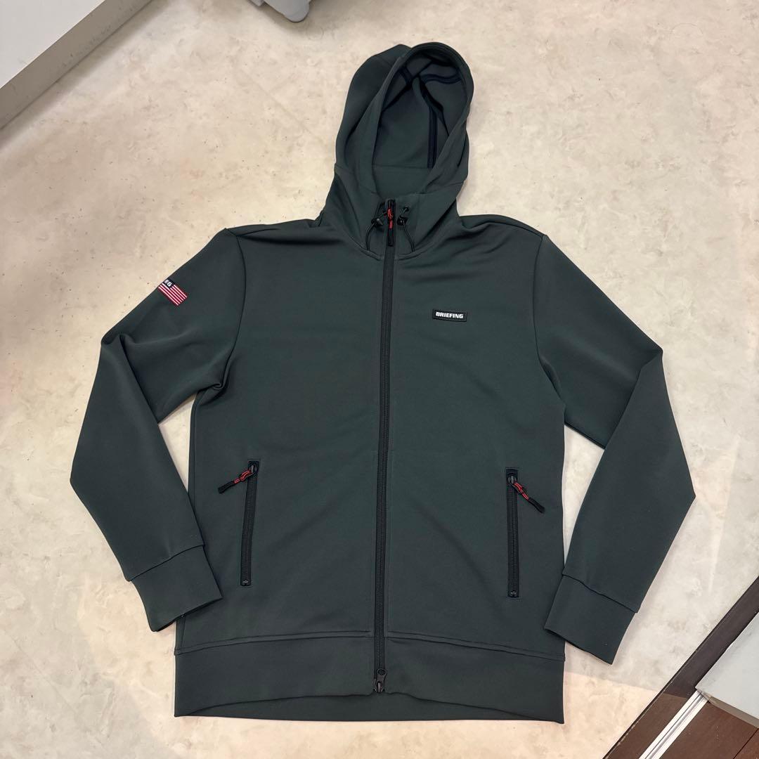 BRIEFING 定番パーカー グレーグリーン WORK/BUSINESS | ブリーフィング公式サイト | BRIEFING OFFICIAL SITE