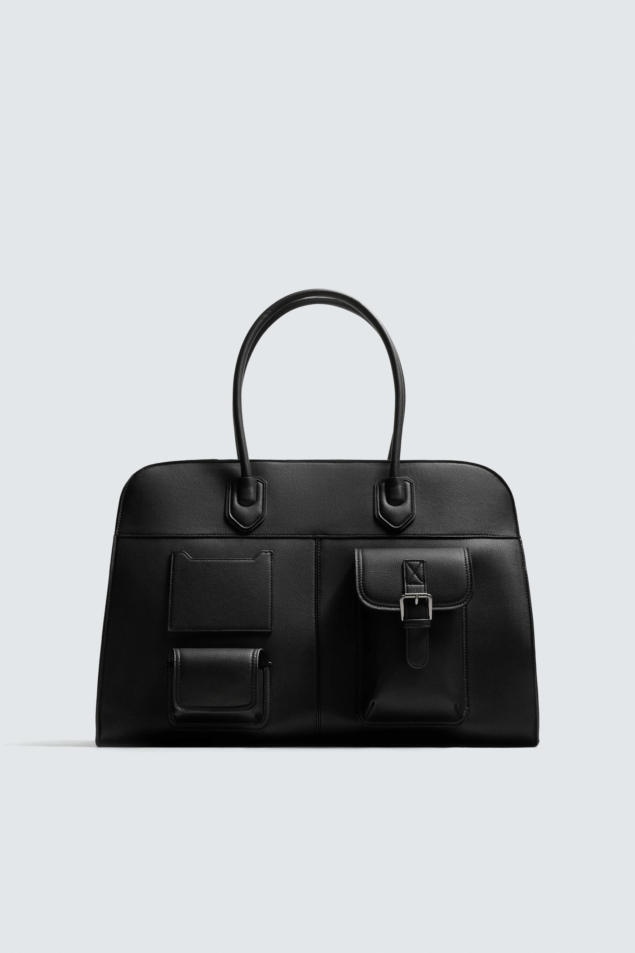 マルチポケットウィークエンダーバッグ - ブラック | ZARA Japan / 日本