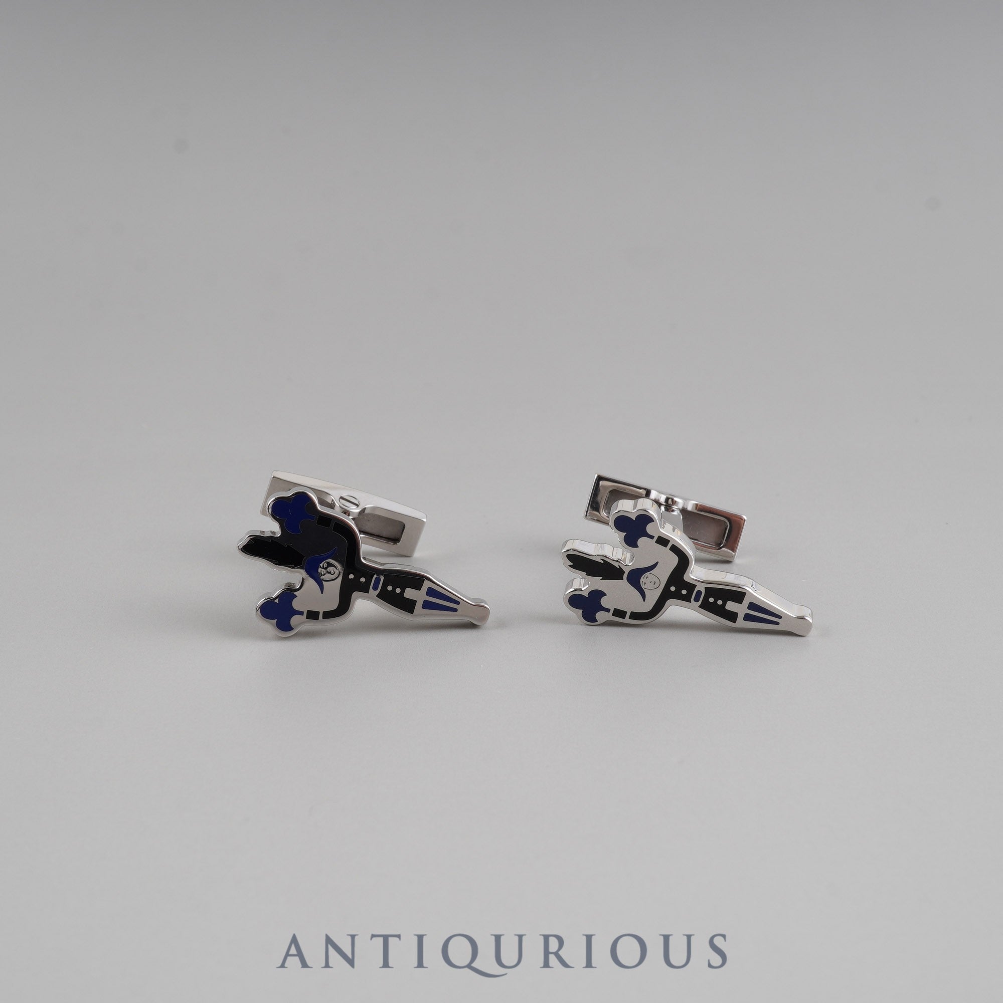 エルメス カフリンクス 花火師 カザック・ニュイ ラッカーメタル 箱