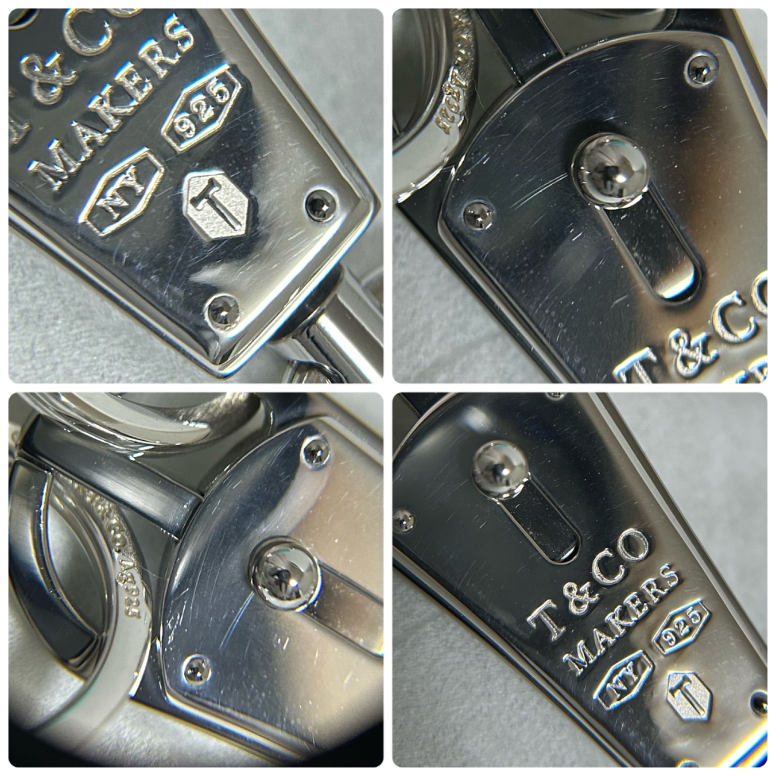 ティファニー メイカーズ バレット キーリング キーホルダー シルバー