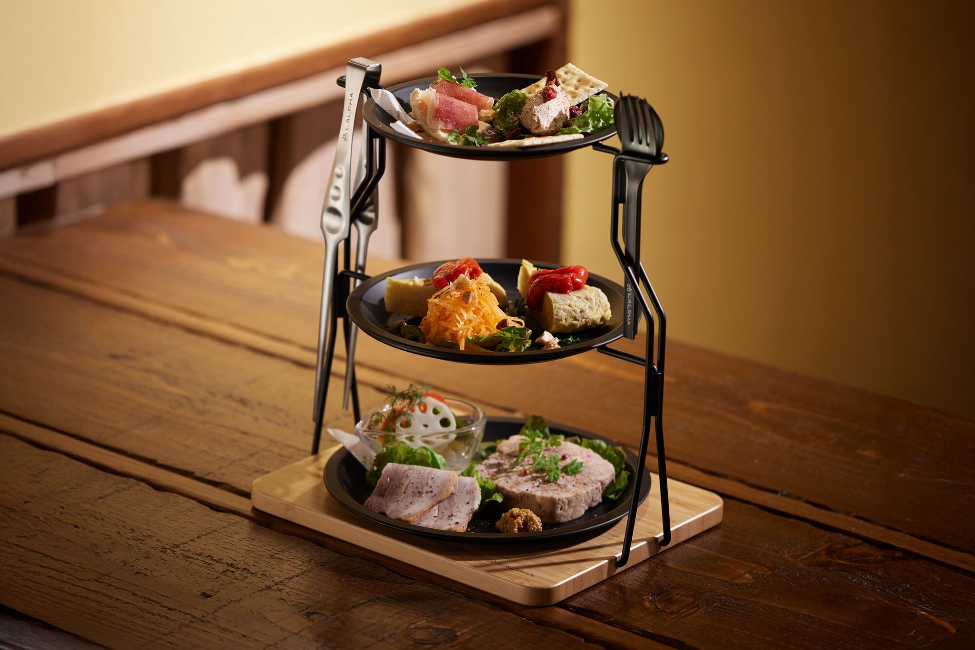 プレートスタンドセット（TW-080S） | アウトドア・キャンプ用品