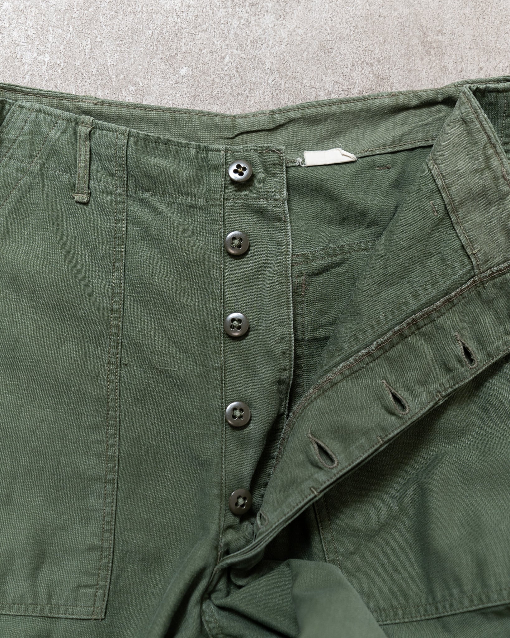MEDIUM】U.S.Army Utility Trousers OG-107 実物 米軍 ベイカーパンツ