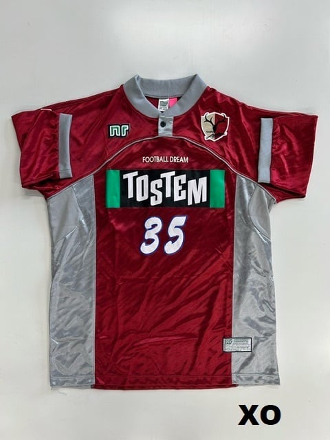 1998/99 鹿島アントラーズ 選手用 ホームユニフォーム 上下サイズXO
