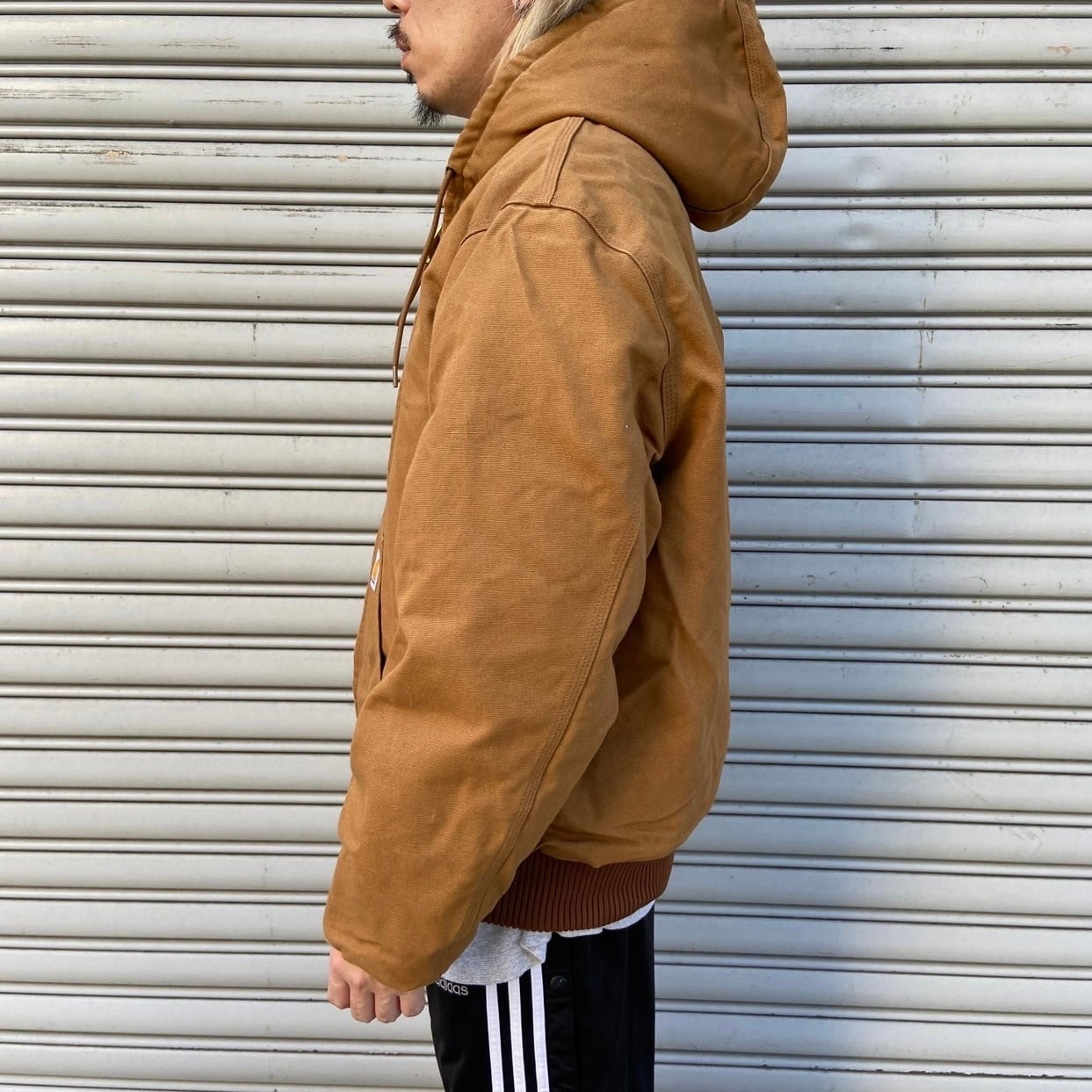 carhartt USA カーハート アクティブジャケット ダック ブラウン M