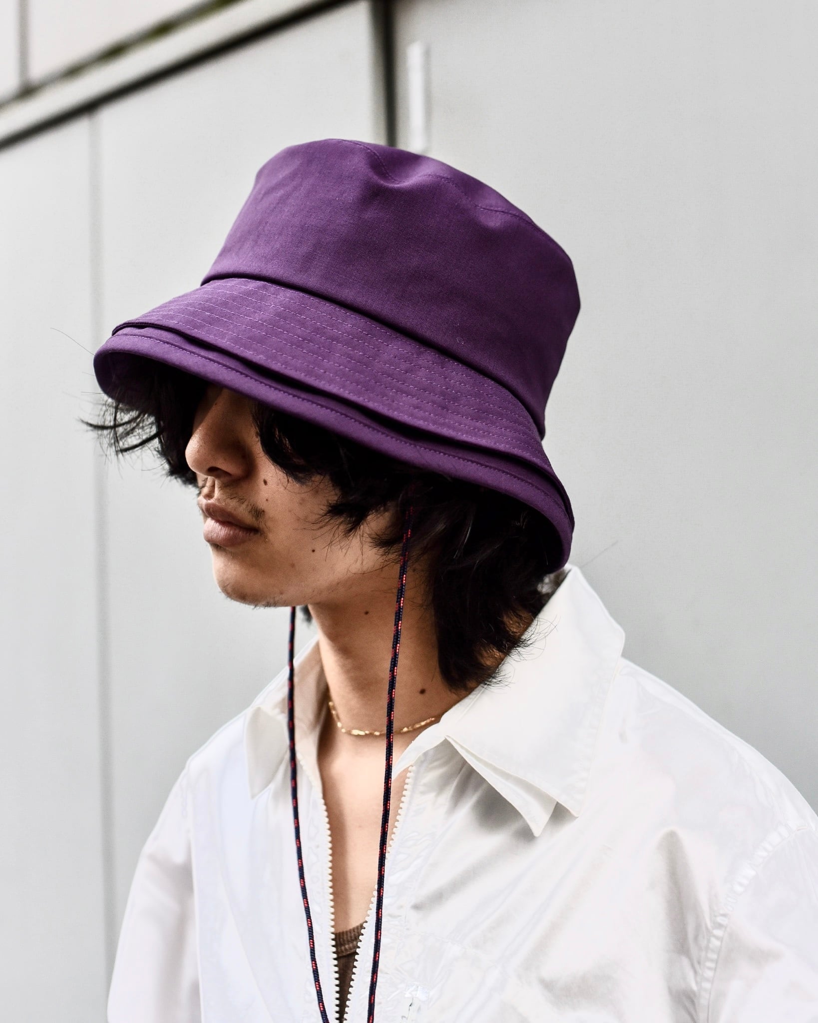 sacai - Double Brim Hat (size-3) ¥22000+tax | KODONA in the House