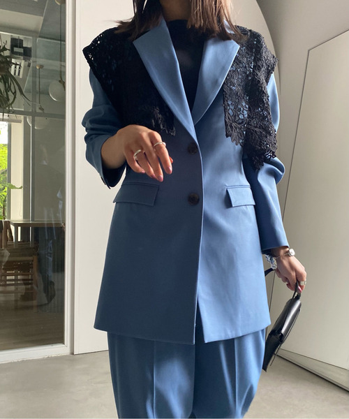 Ameri（アメリ）の「WAIST SHAPE TAILORED JACKET（テーラード