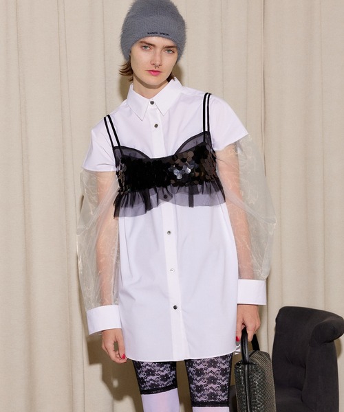 MAISON SPECIAL（メゾンスペシャル）の「Multi Way Sequin Bustier