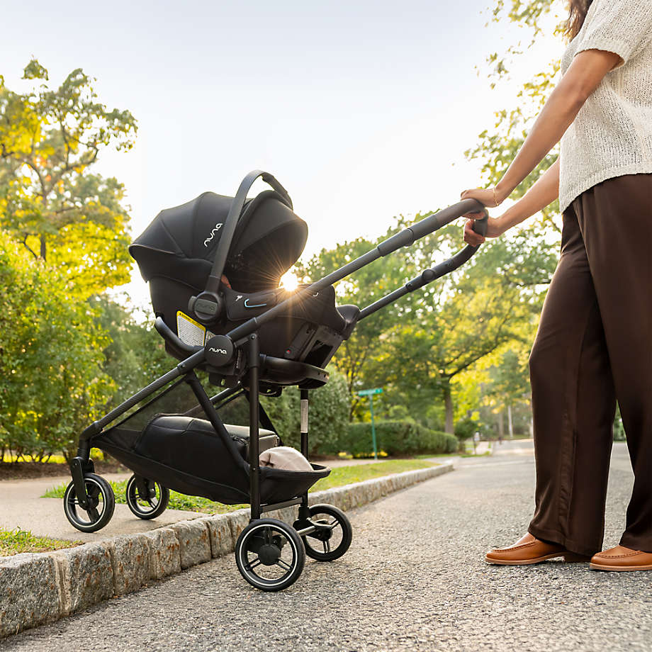 Nuna PIPA Urbn Flex System in Caviar | Crate & Kids
