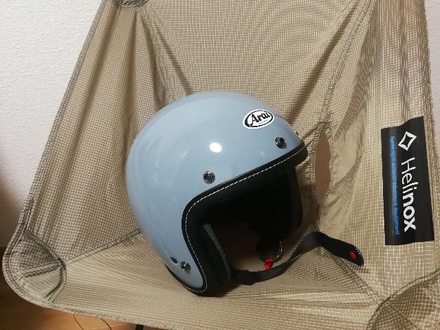 □Arai classic air購入:ヘルメット、アライ、アイスブルー - Kroom`s